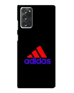 Чехол для Samsung Galaxy Note 20 с картинкой «Классический Adidas»