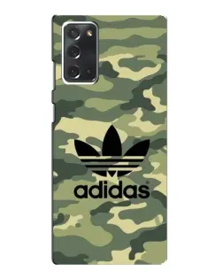 Чехол для Samsung Galaxy Note 20 с картинкой «Милитари стиль Adidas»