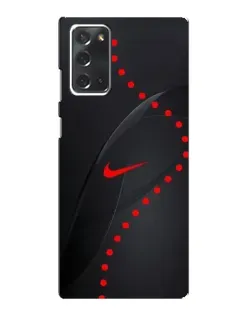 Чохол для Samsung Galaxy Note 20 з картинкою «Абстрактний дизайн Nike»