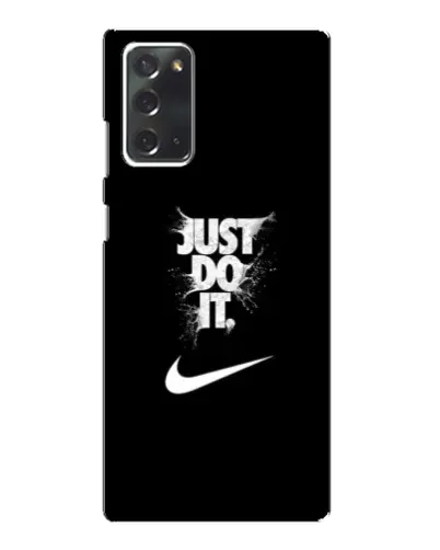 Чохол для Samsung Galaxy Note 20 з картинкою «Текстовий принт Nike»