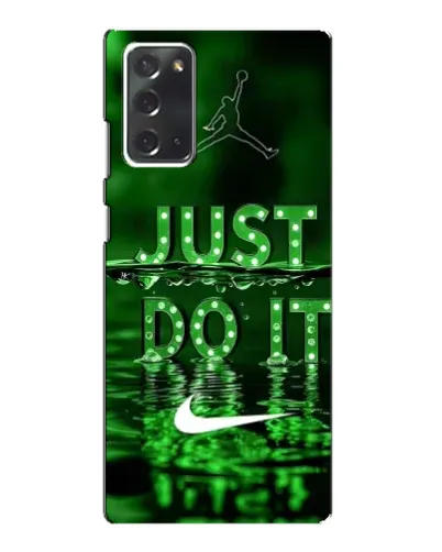Чохол для Samsung Galaxy Note 20 з картинкою «Зелений неоновий Nike»