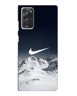 Чохол для Samsung Galaxy Note 20 з картинкою «Nike — зимові гори»