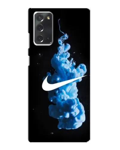 Чохол для Samsung Galaxy Note 20 з картинкою «Nike та синій дим»