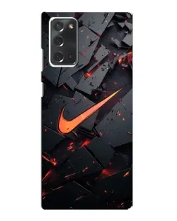 Чохол для Samsung Galaxy Note 20 з картинкою «Nike — ефект розломів»