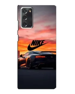 Чохол для Samsung Galaxy Note 20 з картинкою «Nike та суперкар»
