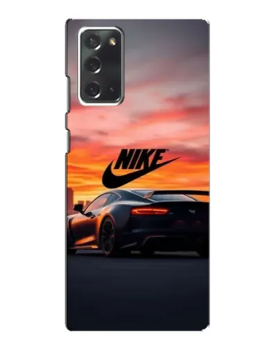 Чохол для Samsung Galaxy Note 20 з картинкою «Nike та суперкар»