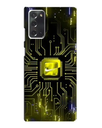 Чохол для Samsung Galaxy Note 20 з картинкою «Nike — золота іскра»