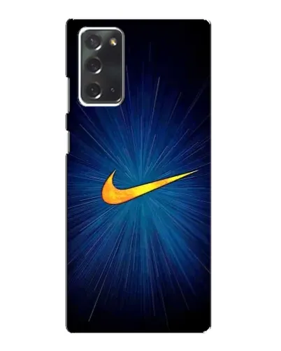 Чехол для Samsung Galaxy Note 20 с картинкой «Синий пульс Nike» Чехол для Samsung Galaxy Note 20 с картинкой «Синий пульс Nike»
