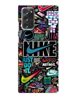 Чехол для Samsung Galaxy Note 20 с картинкой «Яркий коллаж Nike» Чехол для Samsung Galaxy Note 20 с картинкой «Яркий коллаж Nike»