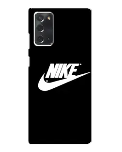 Чехол для Samsung Galaxy Note 20 с картинкой «Мазки краски Nike» Чехол для Samsung Galaxy Note 20 с картинкой «Мазки краски Nike»
