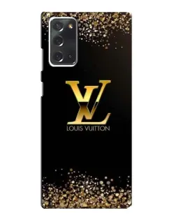 Чохол для Samsung Galaxy Note 20 з картинкою «LV — золоті іскри»