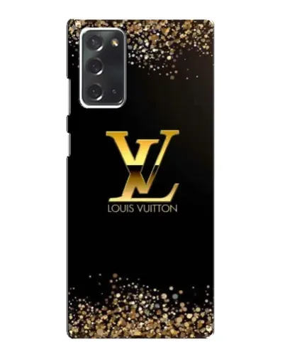Чохол для Samsung Galaxy Note 20 з картинкою «LV — золоті іскри»