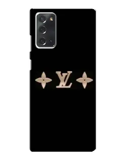 Чохол для Samsung Galaxy Note 20 з картинкою «Louis Vuitton — мінімалізм»