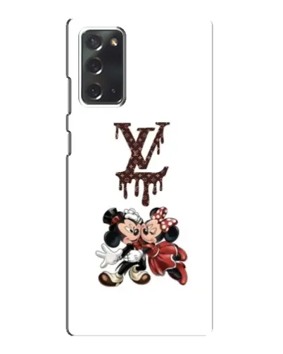 Чохол для Samsung Galaxy Note 20 з картинкою «LV та Міккі Маус»