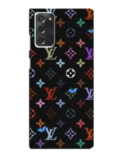 Чохол для Samsung Galaxy Note 20 з картинкою «Кольорова монограма LV»