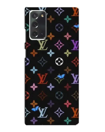 Чохол для Samsung Galaxy Note 20 з картинкою «Кольорова монограма LV»