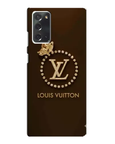 Чохол для Samsung Galaxy Note 20 з картинкою «LV — золота печатка»