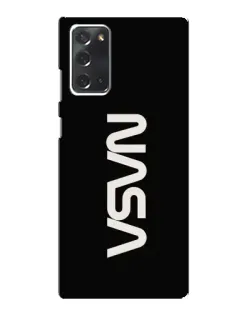 Чохол для Samsung Galaxy Note 20 з картинкою «NASA — вертикальний логотип»