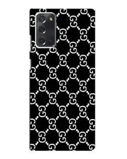 Чехол для Samsung Galaxy Note 20 с картинкой «Gucci — сетчатый паттерн» Чехол для Samsung Galaxy Note 20 с картинкой «Gucci — сетчатый паттерн»