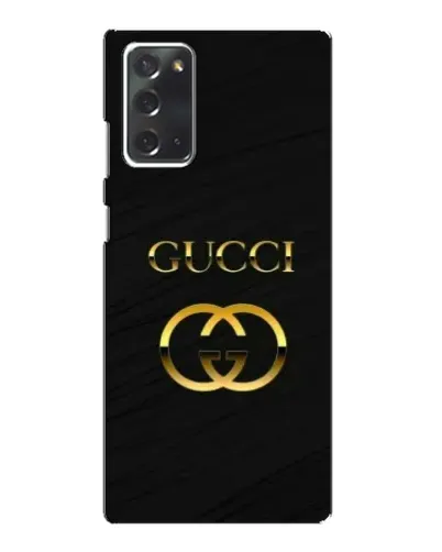 Чехол для Samsung Galaxy Note 20 с картинкой «Золотой логотип Gucci» Чехол для Samsung Galaxy Note 20 с картинкой «Золотой логотип Gucci»
