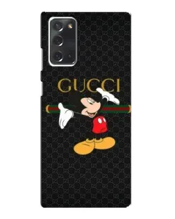Чехол для Samsung Galaxy Note 20 с картинкой «Микки Маус Gucci»