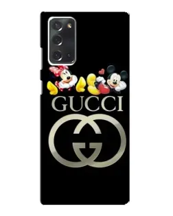 Чехол для Samsung Galaxy Note 20 с картинкой «Gucci — герои Disney»