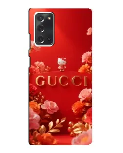 Чехол для Samsung Galaxy Note 20 с картинкой «Gucci — золотой сад»