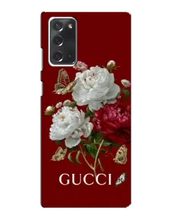 Чехол для Samsung Galaxy Note 20 с картинкой «Gucci —  сад»