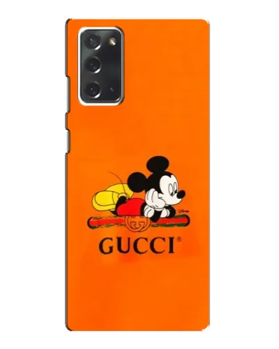 Чохол для Samsung Galaxy Note 20 з картинкою «Міккі Маус Gucci — помаранч» Чохол для Samsung Galaxy Note 20 з картинкою «Міккі Маус Gucci — помаранч»