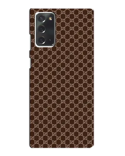Чохол для Samsung Galaxy Note 20 з картинкою «Gucci — шоколадна сітка» Чохол для Samsung Galaxy Note 20 з картинкою «Gucci — шоколадна сітка»