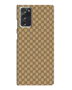 Чохол для Samsung Galaxy Note 20 з картинкою «Gucci — класичний беж»