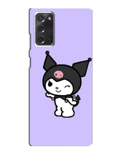Чохол для Samsung Galaxy Note 20 з картинкою «Класична Kuromi»
