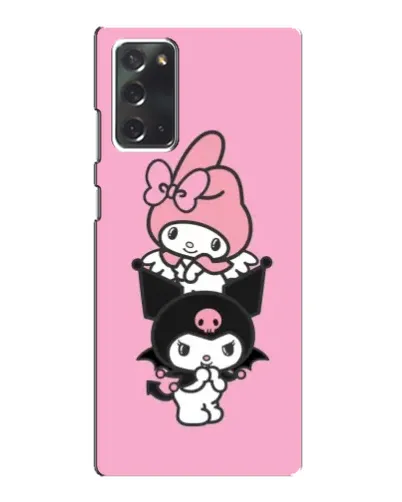Чохол для Samsung Galaxy Note 20 з картинкою «My Melody та Kuromi»