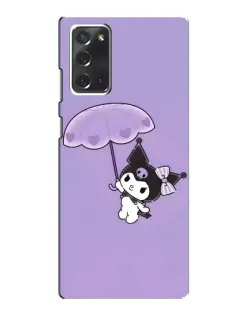 Чохол для Samsung Galaxy Note 20 з картинкою «Kuromi з парасолькою»