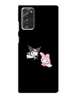 Чохол для Samsung Galaxy Note 20 з картинкою «My Melody та Kuromi»