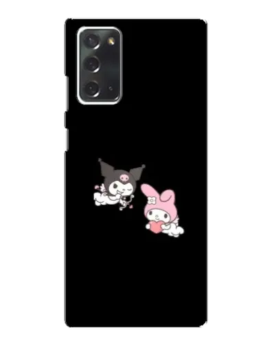 Чохол для Samsung Galaxy Note 20 з картинкою «My Melody та Kuromi»