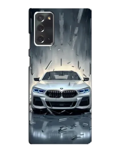 Чехол для Samsung Galaxy Note 20 с картинкой «BMW в свете фар»