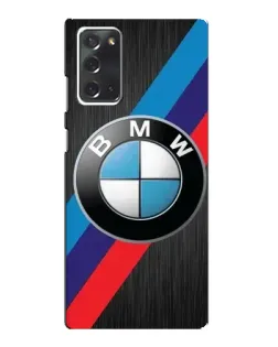 Чехол для Samsung Galaxy Note 20 с картинкой «BMW M-stripes стиль»