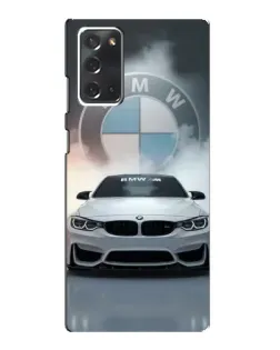 Чехол для Samsung Galaxy Note 20 с картинкой «BMW в белом дыму» Чехол для Samsung Galaxy Note 20 с картинкой «BMW в белом дыму»