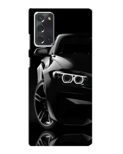 Чехол для Samsung Galaxy Note 20 с картинкой «Черная BMW — профиль» Чехол для Samsung Galaxy Note 20 с картинкой «Черная BMW — профиль»