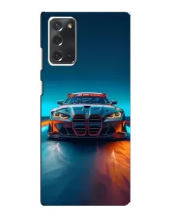 Чехол для Samsung Galaxy Note 20 с картинкой «BMW — огни неона» Чехол для Samsung Galaxy Note 20 с картинкой «BMW — огни неона»
