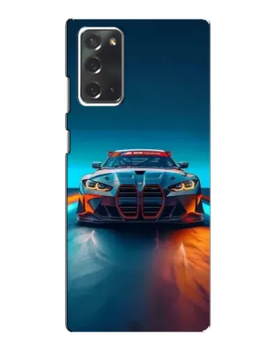Чехол для Samsung Galaxy Note 20 с картинкой «BMW — огни неона» Чехол для Samsung Galaxy Note 20 с картинкой «BMW — огни неона»