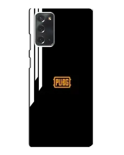 Чохол для Samsung Galaxy Note 20 з картинкою «PUBG — вертикальні лінії»