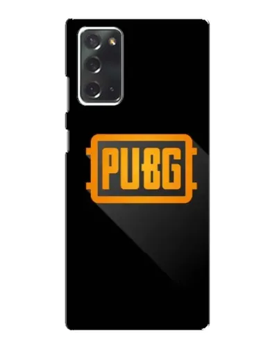 Чохол для Samsung Galaxy Note 20 з картинкою «PUBG — рамка лого»