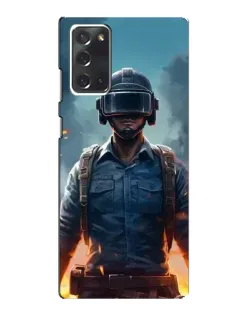 Чохол для Samsung Galaxy Note 20 з картинкою «PUBG — реалістичний герой»
