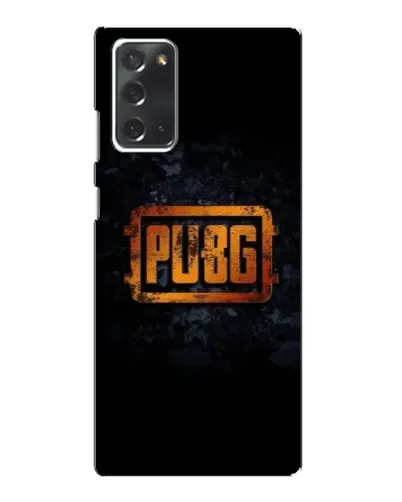 Чохол для Samsung Galaxy Note 20 з картинкою «PUBG — золотий логотип»
