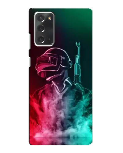 Чохол для Samsung Galaxy Note 20 з картинкою «PUBG — вогняний воїн»