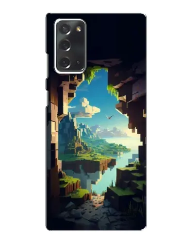 Чохол для Samsung Galaxy Note 20 з картинкою «Вид з печери»
