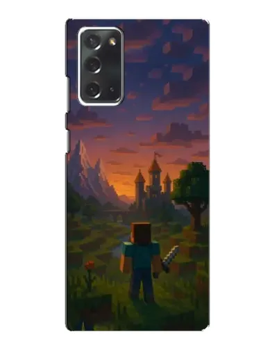 Чохол для Samsung Galaxy Note 20 з картинкою «Стів біля вежі»