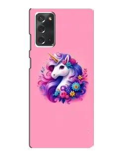 Чехол для Samsung Galaxy Note 20 с картинкой «Сказочный единорог»